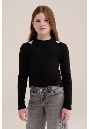 WE Fashion, Top s dlhým rukávom - black