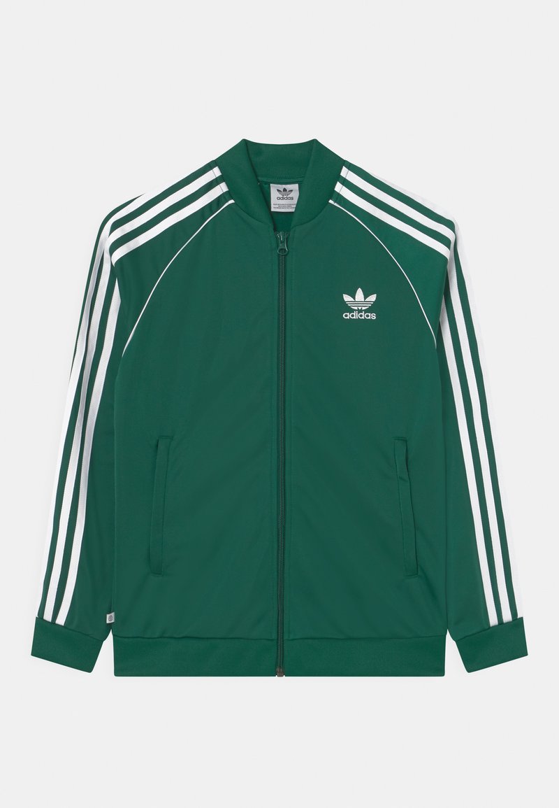 veste adidas verte et blanche