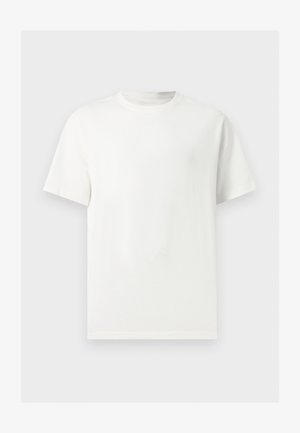 Pier One, CLASSIC HEAVY WEIGHT T-SHIRT - Basic T-shirt - egret