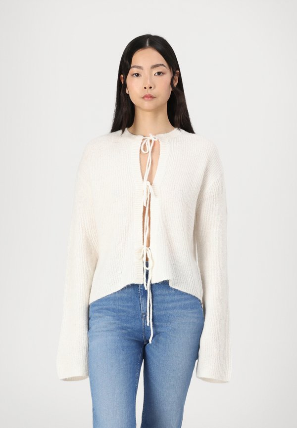 TIE CARDIGAN - Cardigan