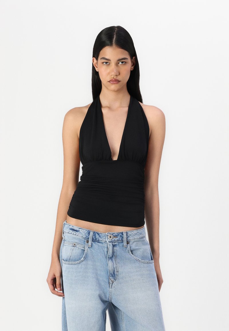 Noisy May NMBELLA HALTERNECK - Topper - black