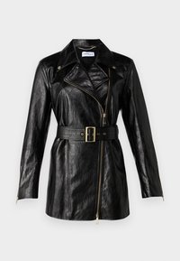 FATINA - Faux leather jacket - nero