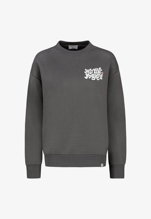 Fresh Made, MIT HERZEN - Sweatshirt - dark grey
