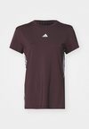 T-skjorte til trening - shadow brown/white