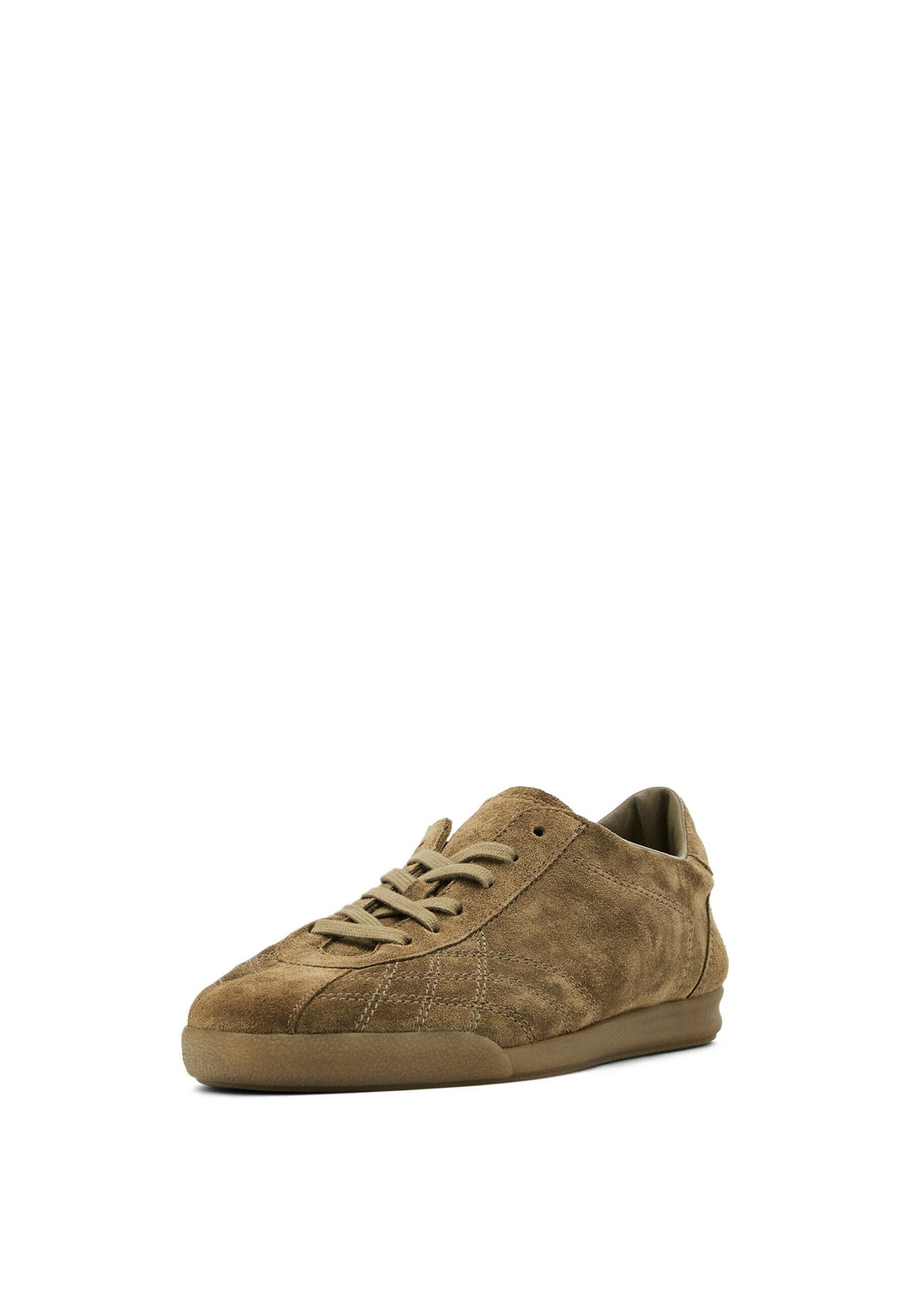 ☆日本未入荷*Massimo Dutti*本革スエードスニーカー/CAMEL☆ Massimo Dutti Trainers - camel - Zalando.co.uk