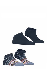 Esprit Multi Stripe 2-Pack - Socken - space blue