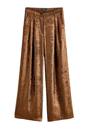 TALL FIT - SUPER WIDE  - Püksid - bronze