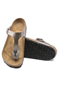 Birkenstock GIZEH BF NARROW - Sandalen - graceful taupe