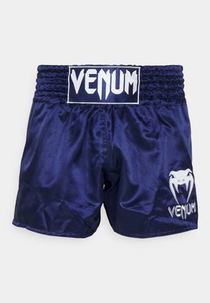 Venum CLASSIC MUAY THAI SHORTS - Športne kratke hlače - navy blue/white