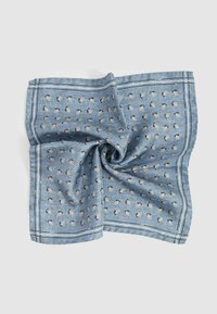 Reiss ENRICO ALMOND  - Díszzsebkendő - soft blue melange