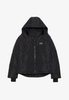 SKI JACKET WITH DETACHABLE HOOD - Suusajakk - black