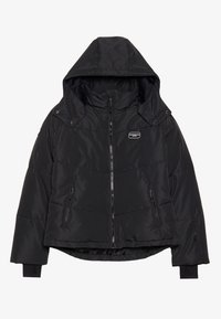 SKI JACKET WITH DETACHABLE HOOD - Chaqueta de esquí - black