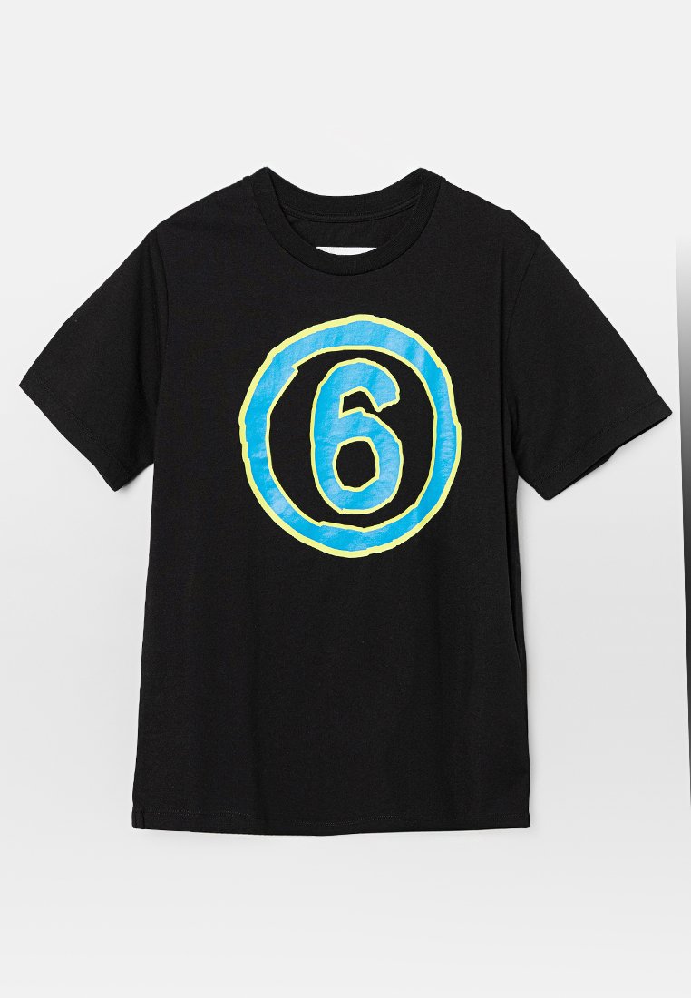 MM6 Maison Margiela T-shirt print zwart MM6 Maison Margiela T-shirt print zwart
