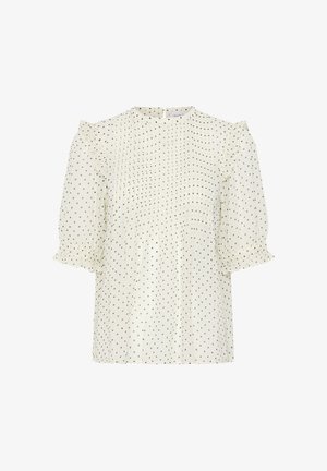 Saint Tropez, SABATINASZ - Blouse - turtledove black tiny dots