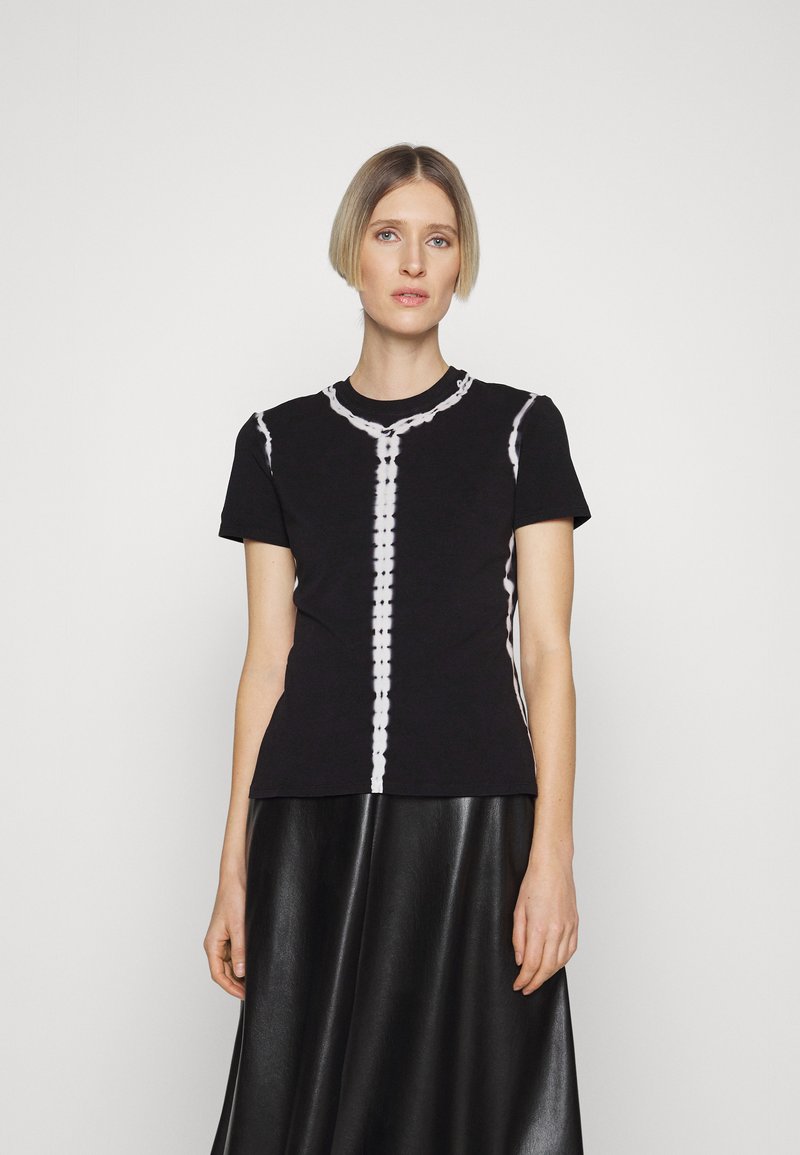 proenza schouler white label tie dye cotton t shirt