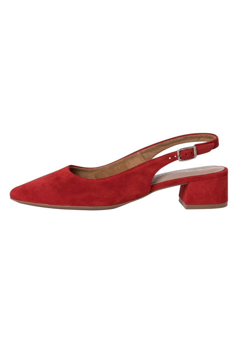 Tamaris Decolleté Donna Heart & Sole, Tacco A Spillo 10,5 Cm, Fibbia Regolabile, Larghezza E - 6