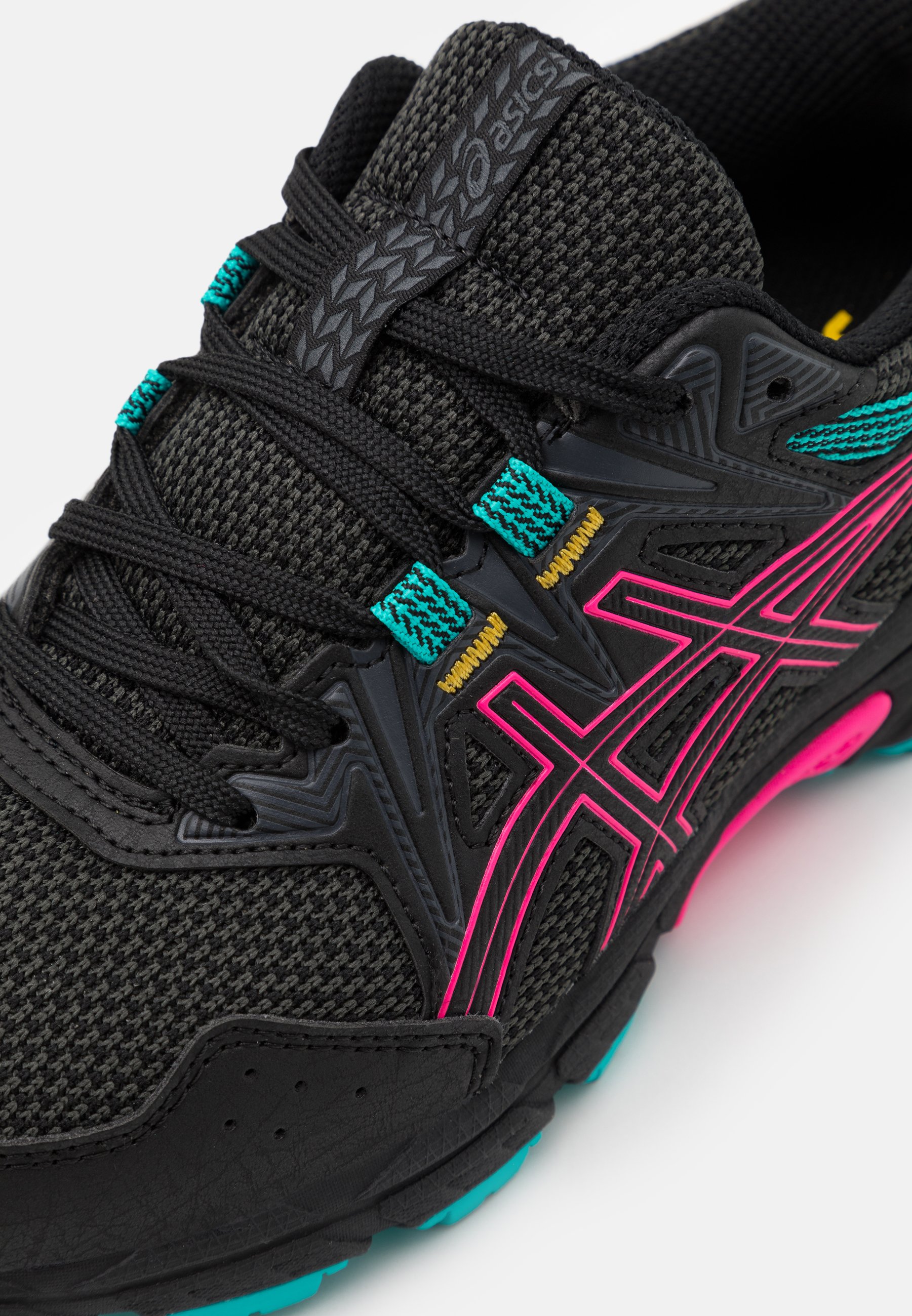 ASICS GEL VENTURE 8 - Chaussures de running - black/pink glow/noir - ZALANDO .FR