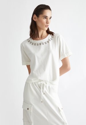 T-shirt print - bianco