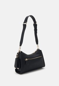 Guess CRESIDIA TOP ZIP SHOULDER BAG - Håndveske - black