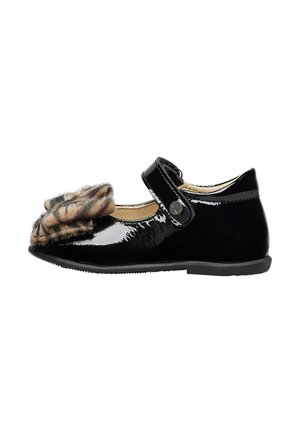 ARABESQUE-LACK MIT SCHLEIFE - Scarpe primi passi - schwarz-beige