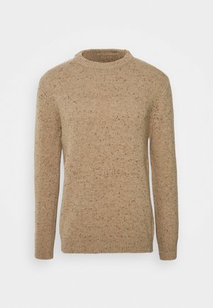 BENNER - Jumper - tannin melange