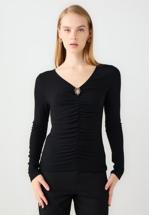 T-shirt à manches longues - black