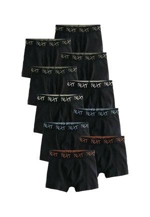 Next, REGULAR FIT - TRUNKS 10 PACK - Boxer aderenti - black with grafitti next waistband