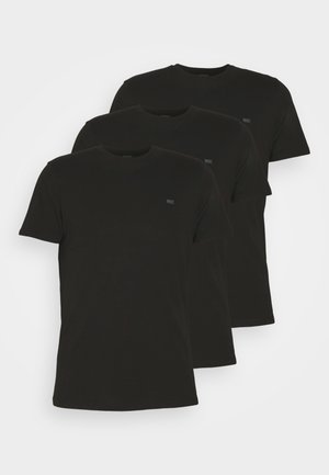 Diesel 3 PACK - Camiseta interior - black