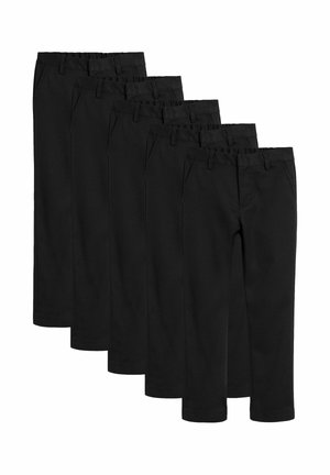 REGULAR FIT - LEG SCHOOL 5 PACK - Nadrágok - black