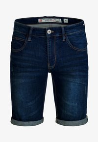 Unselected, dark-blue denim