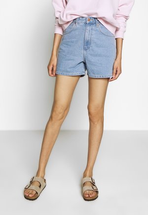 Jeansshort - light-blue denim