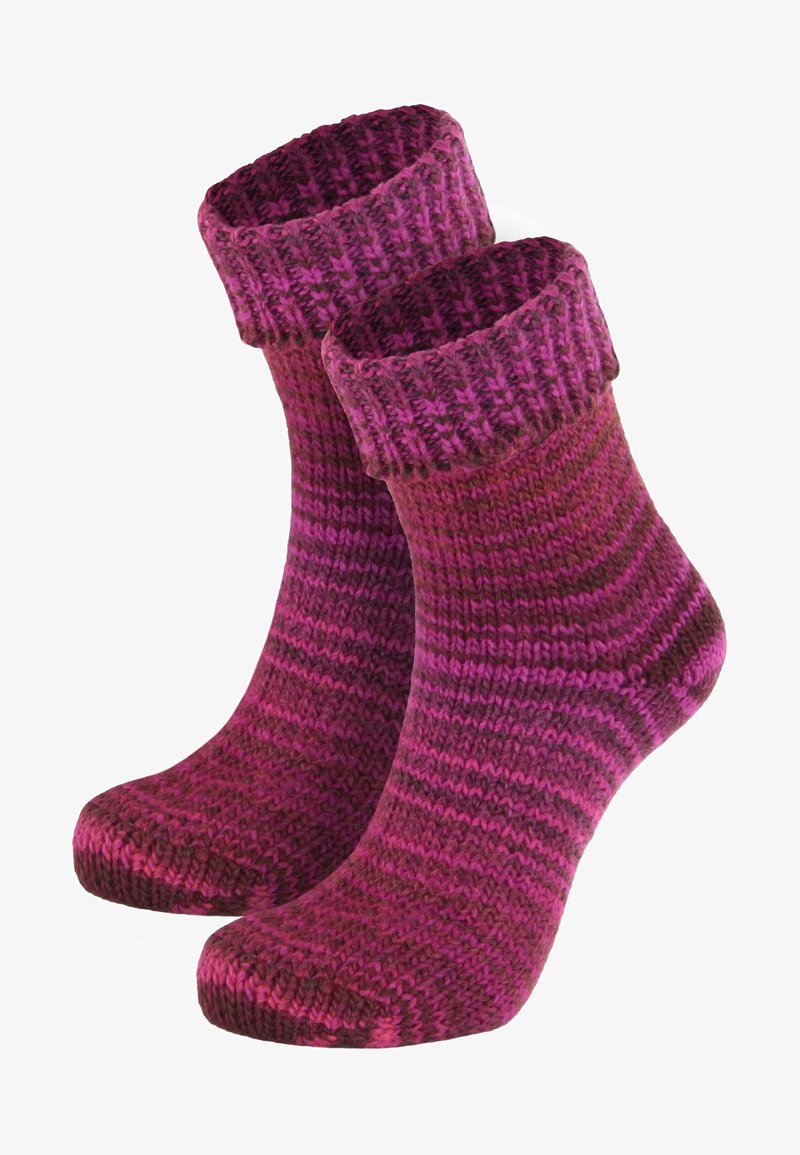 Normani SKANDI CUFFED 2 PACK - Socken - lila