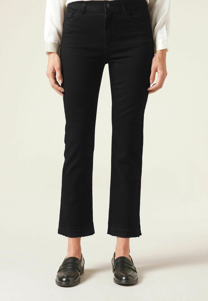 Calzedonia Vaqueros bootcut - black denim