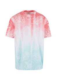 Print T-shirt - mint red
