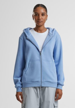 Urban Classics Sweat zippé - powderblue