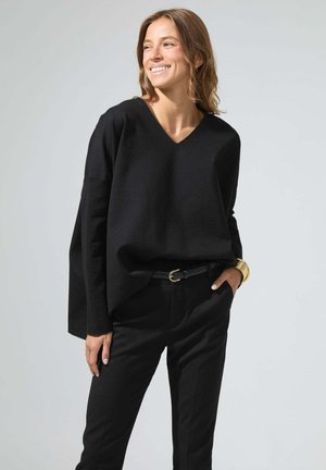 MARTHE - T-shirt à manches longues - noir