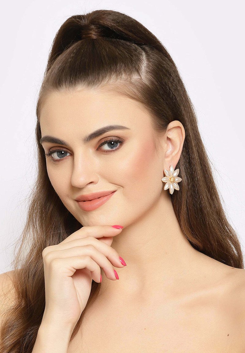 SLOW DAY STUDIOS Boucles d'oreilles Floral Automne main image 0
