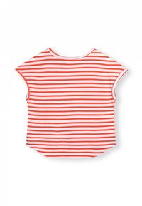 10DAYS STRIPES - Camiseta estampada - white poppy red