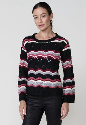 LISTED - Pullover - black