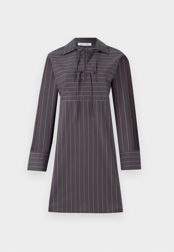 SALILYS DRESS - Shirt dress - asphalt4