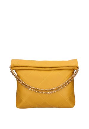 SHOULDER - Borsa a mano - s senape