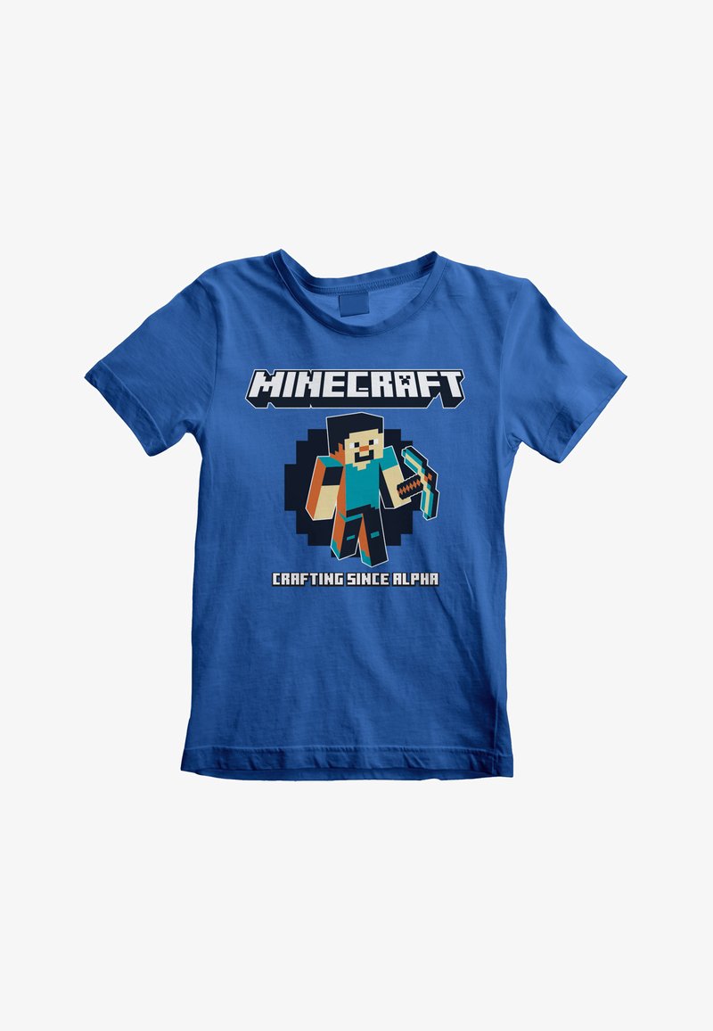 Henry Tiger MINECRAFT CRAFTING SINCE ALPHA - Triko s potiskem - royal blue