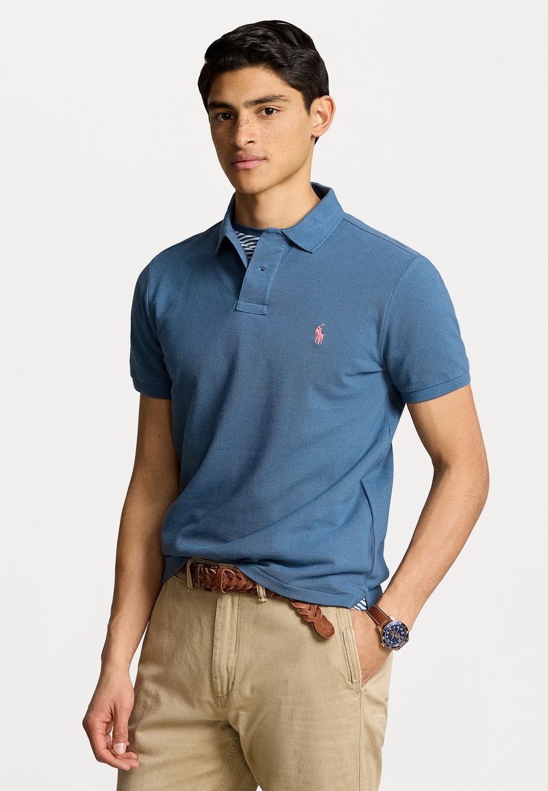 Polo Ralph Lauren - THE ICONIC MESH POLO SHIRT - Poloshirt - clancy blue, Vergrößern