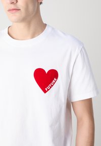 FROM FUTURE Majica kratkih rukava s printom - blanc