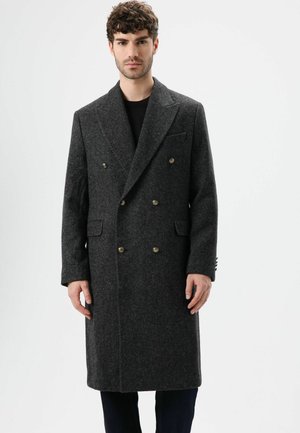 HERRINGBONE - Wintermantel - anthracite