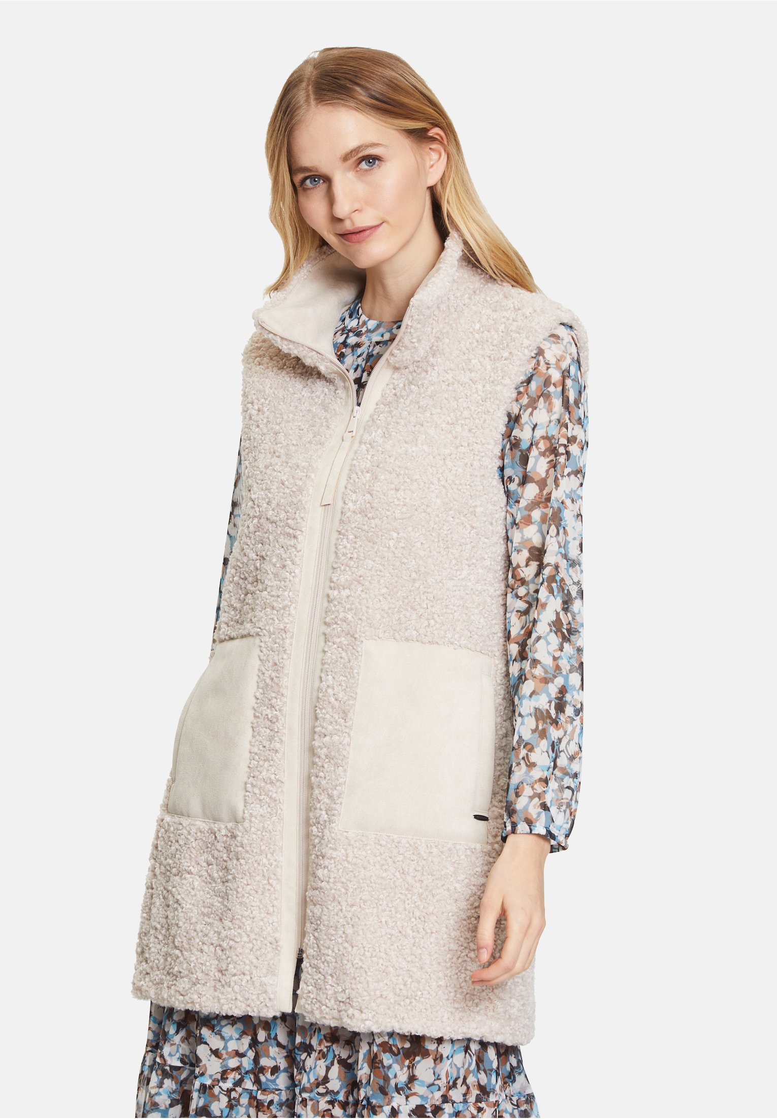 Damen-Weste Bi-Stretch - Berufsbekleidung Mit Taschen