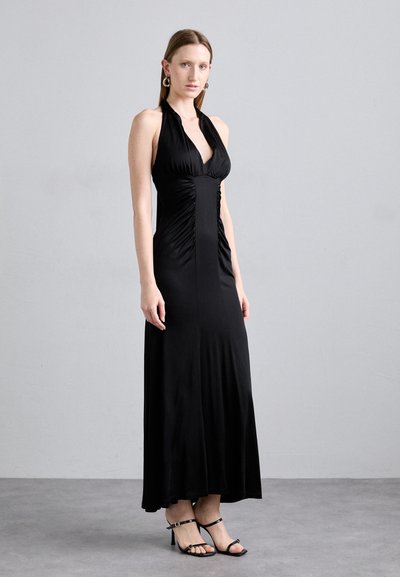 Diane von Furstenberg MAKAYLA DRESS - Džersejové šaty - black