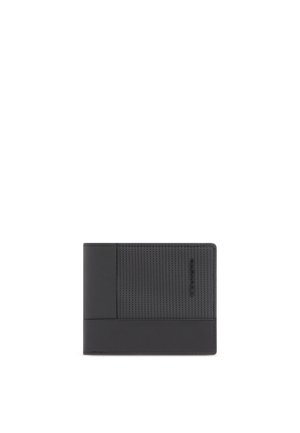 Piquadro, PORTAFOGLI UOMO CON PORTA DOCUMENTI RIMOVIBILE - Wallet - nero