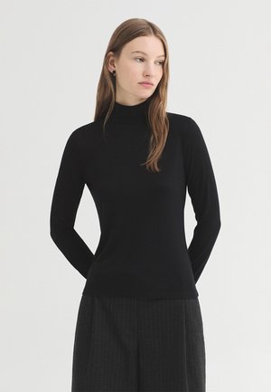 Nice Things, WOMEN - T-shirt à manches longues - black