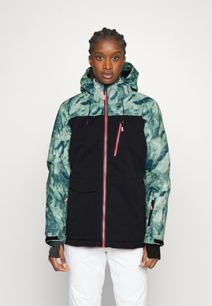Snowboard jacket - schwarz/blau
